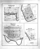 Waterville, Ion, Waukon Junction, Volney, Allamakee County 1886 Version 2